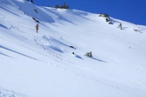 Backcountry snowboarding mammoth lakes matthew lehman