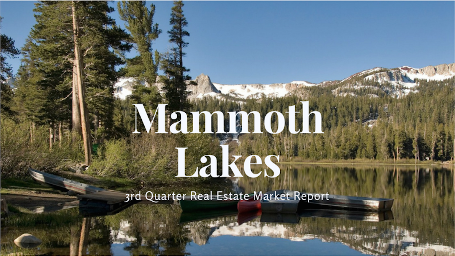 Buying a Home in Mammoth