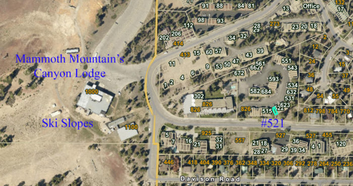 Aerial image 1849 Condominiums